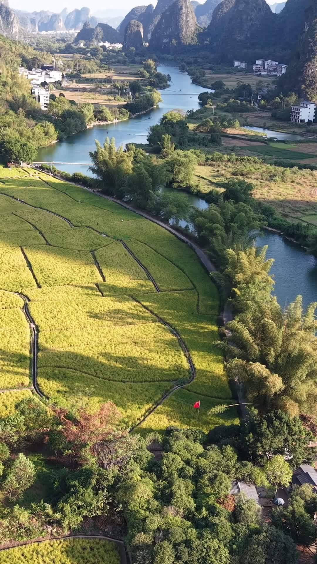 山水田园画卷