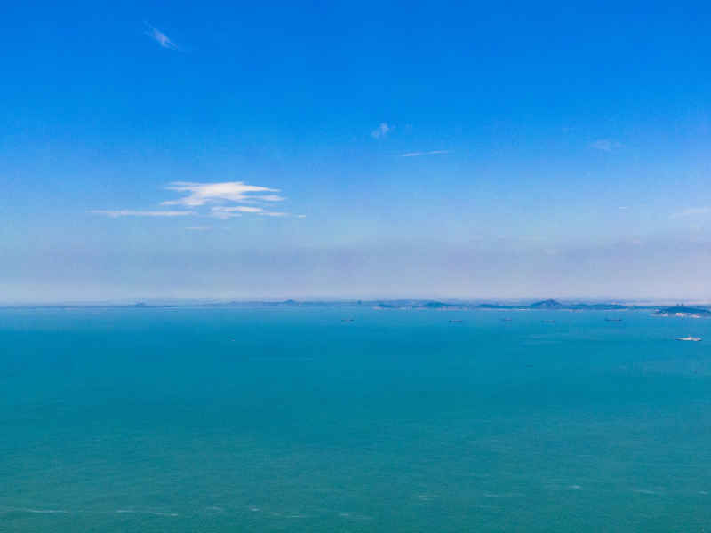 蓝色海洋福建湄洲岛5A景区