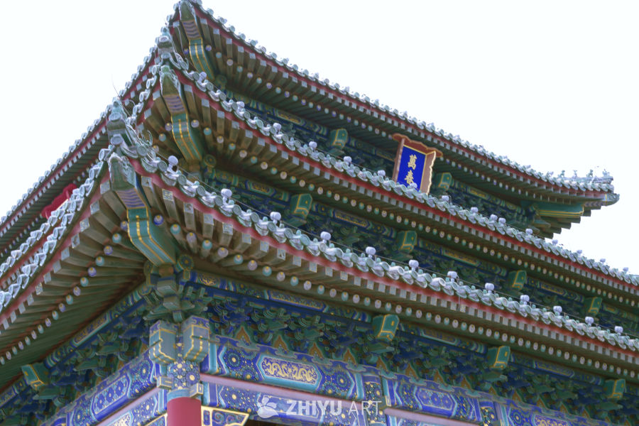 古色古香的飞檐建筑