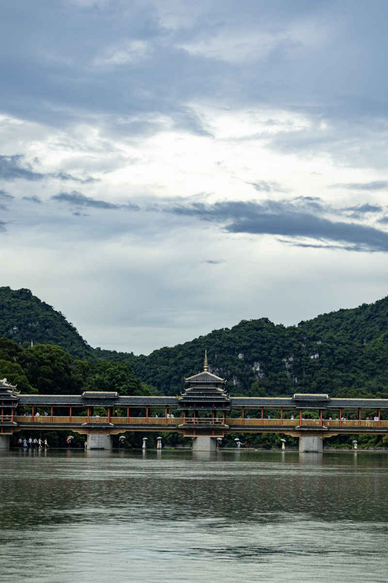 古建筑走廊