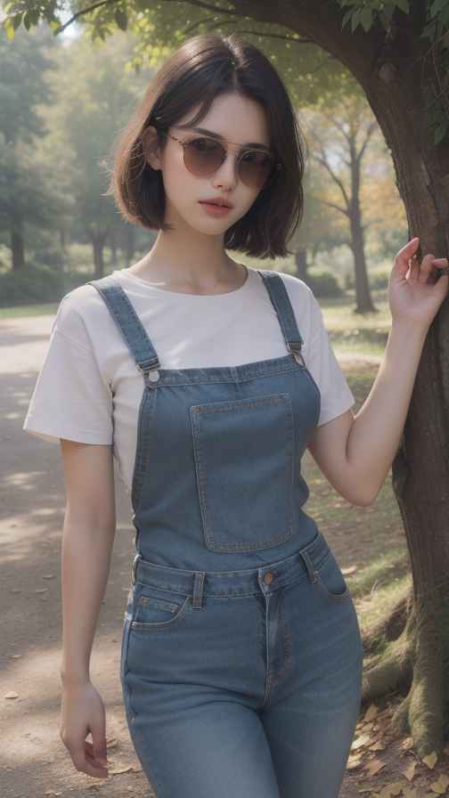 吊带衫女孩