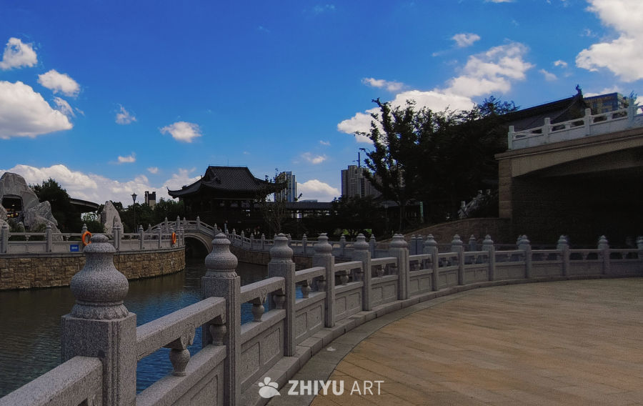 镜头里的美好时光，小桥流水常州萃园风光