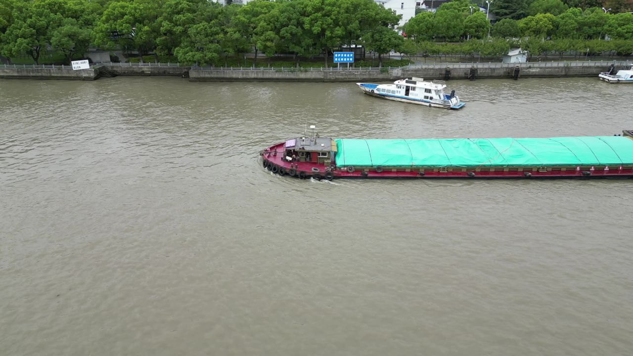 江苏无锡城市风光地标建筑航拍 