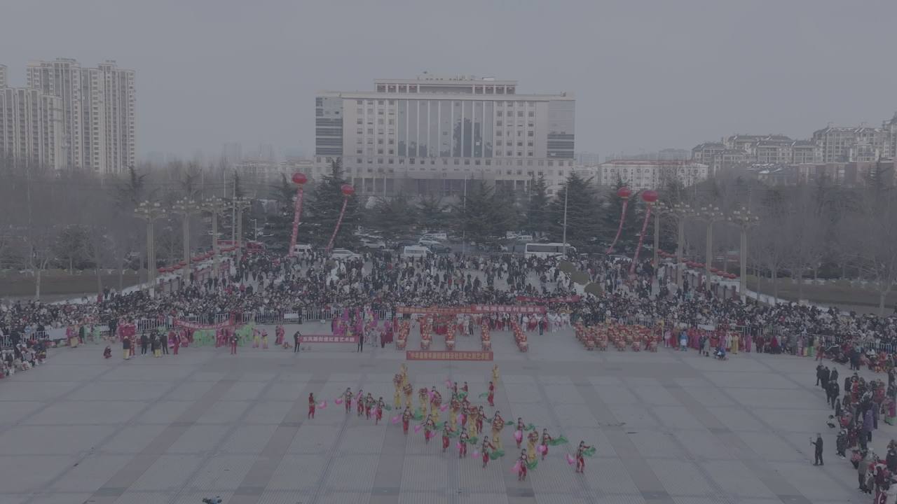 城市广场舞会