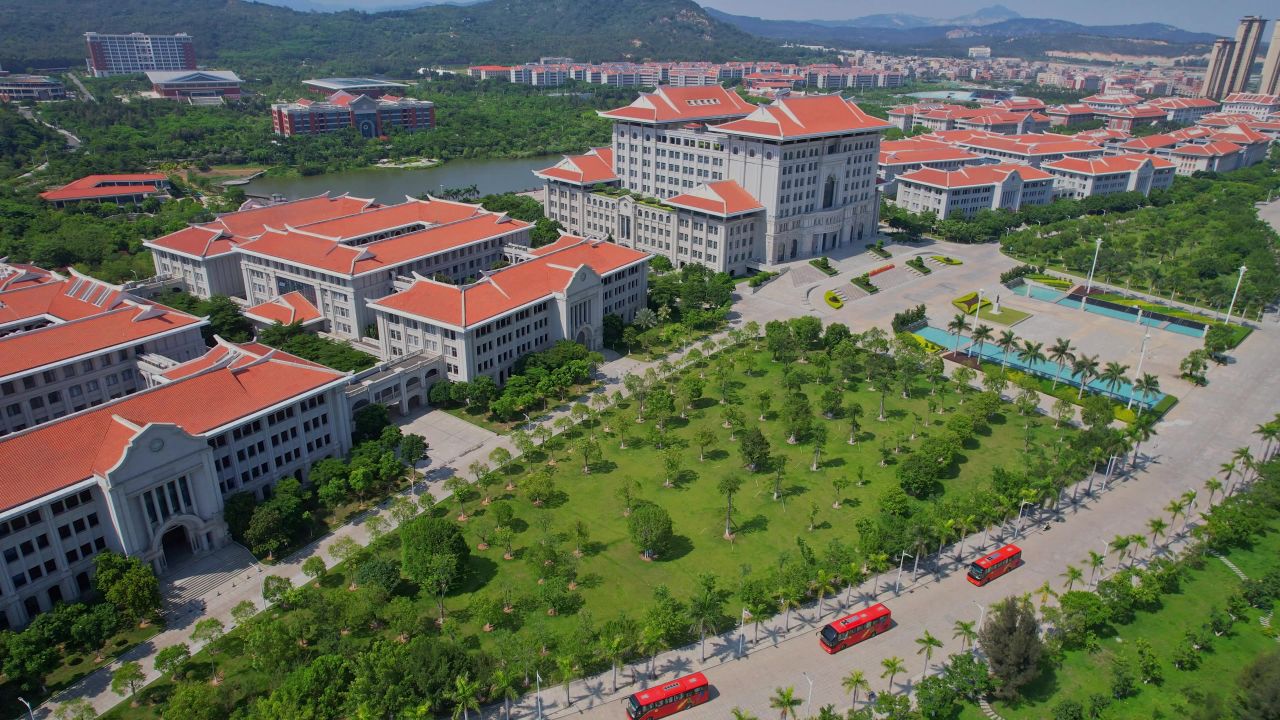 航拍厦门大学翔安校区