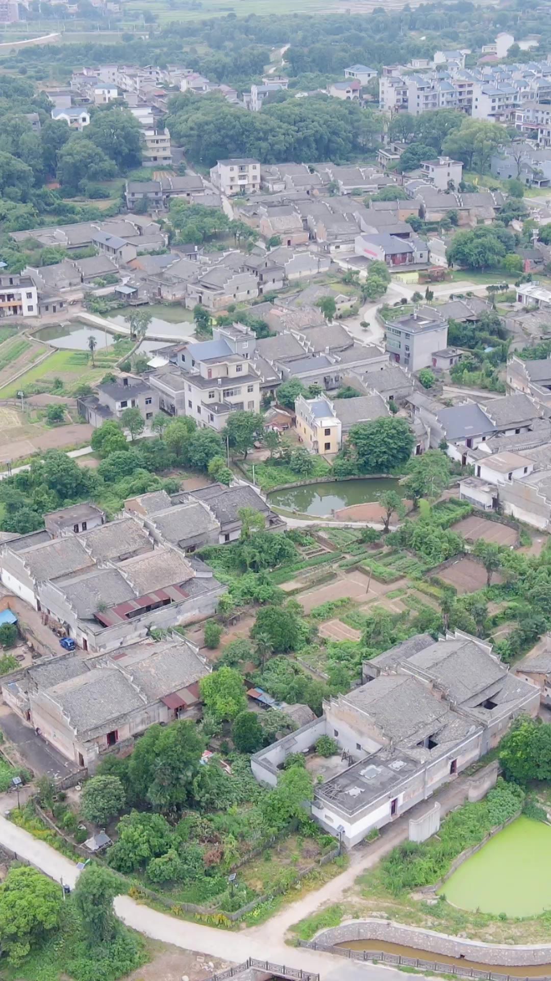 江西吉安燕坊古村4A景区竖屏