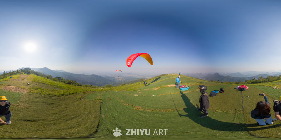 山间滑翔伞之旅