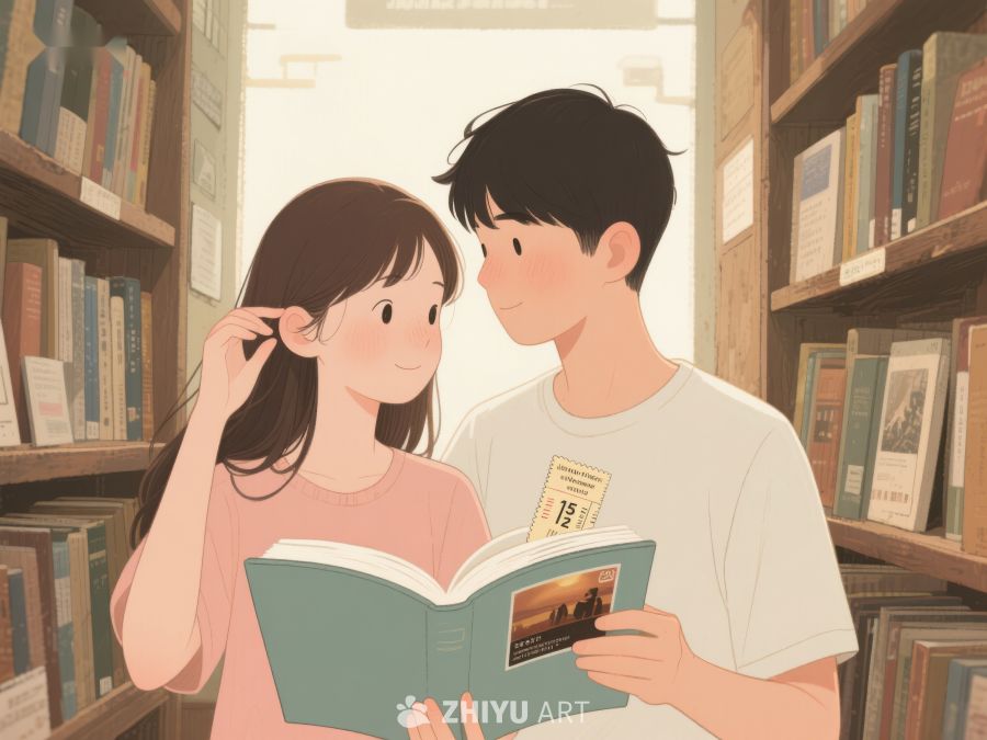 图书馆中共享阅读时光 687