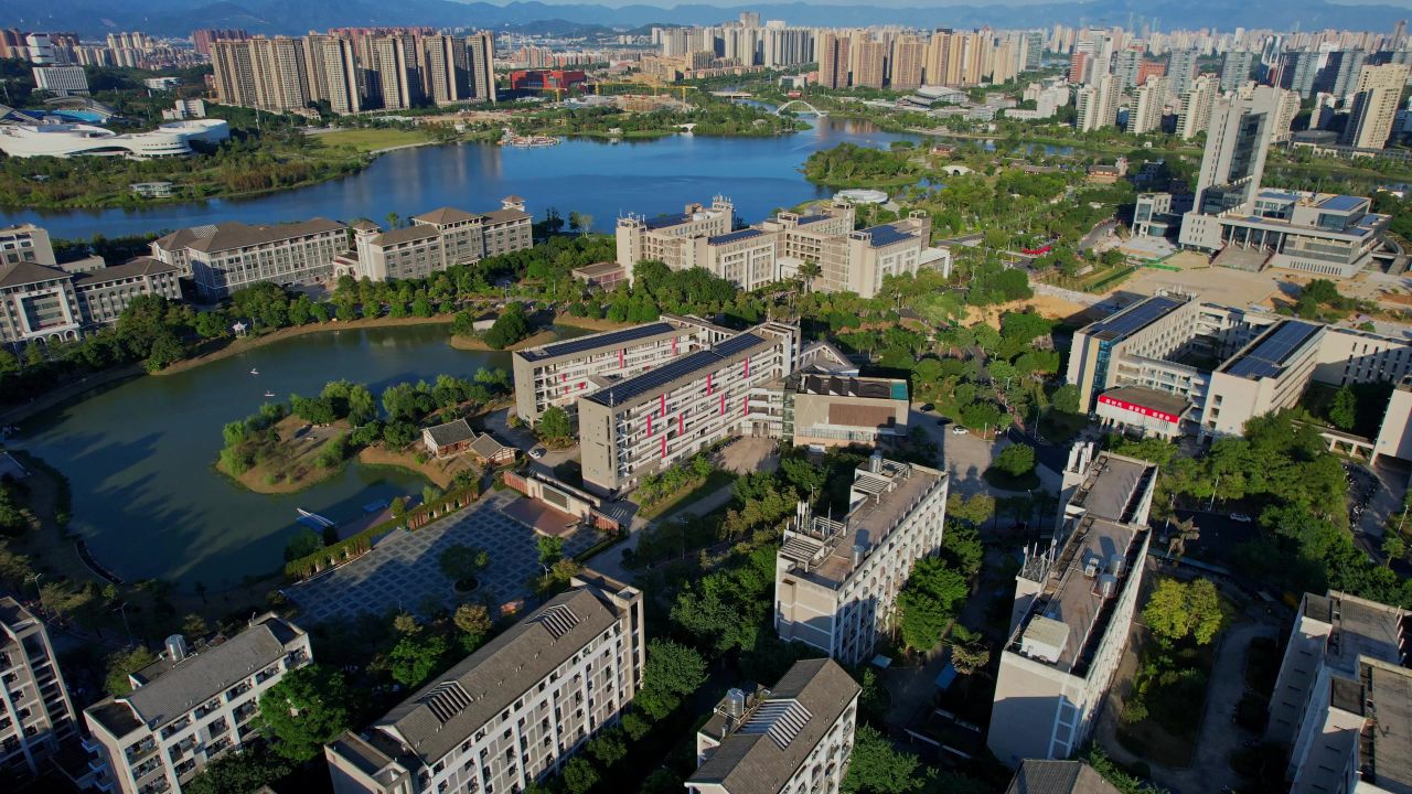 航拍福建理工大学景观 3