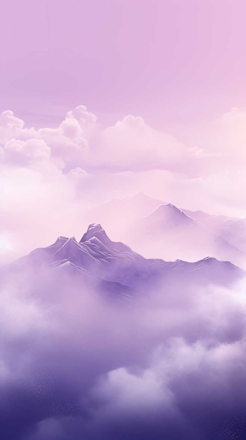 紫色唯美背景图