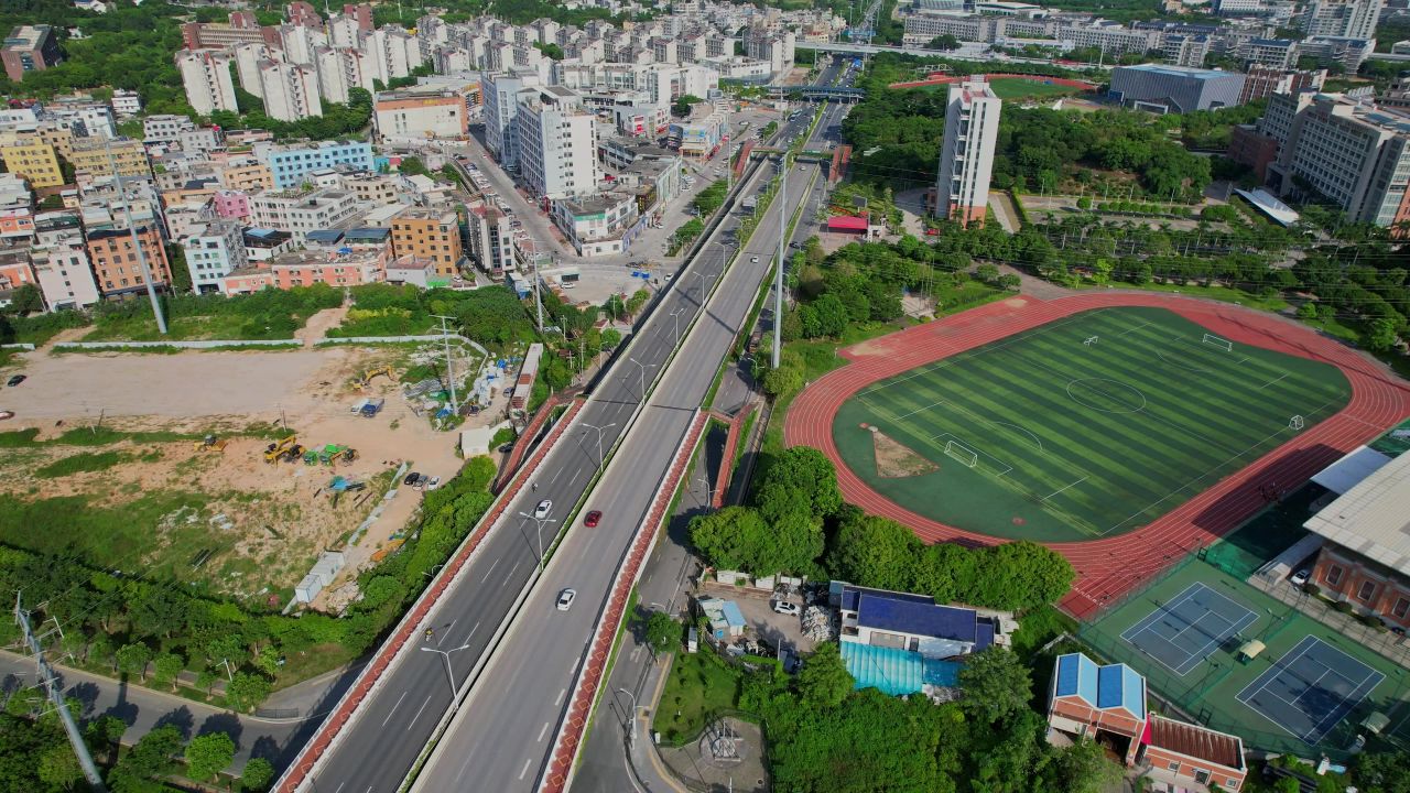 航拍厦门华夏学院 3