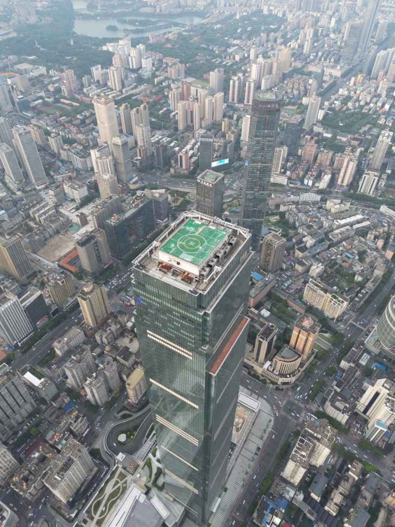五一广场航拍