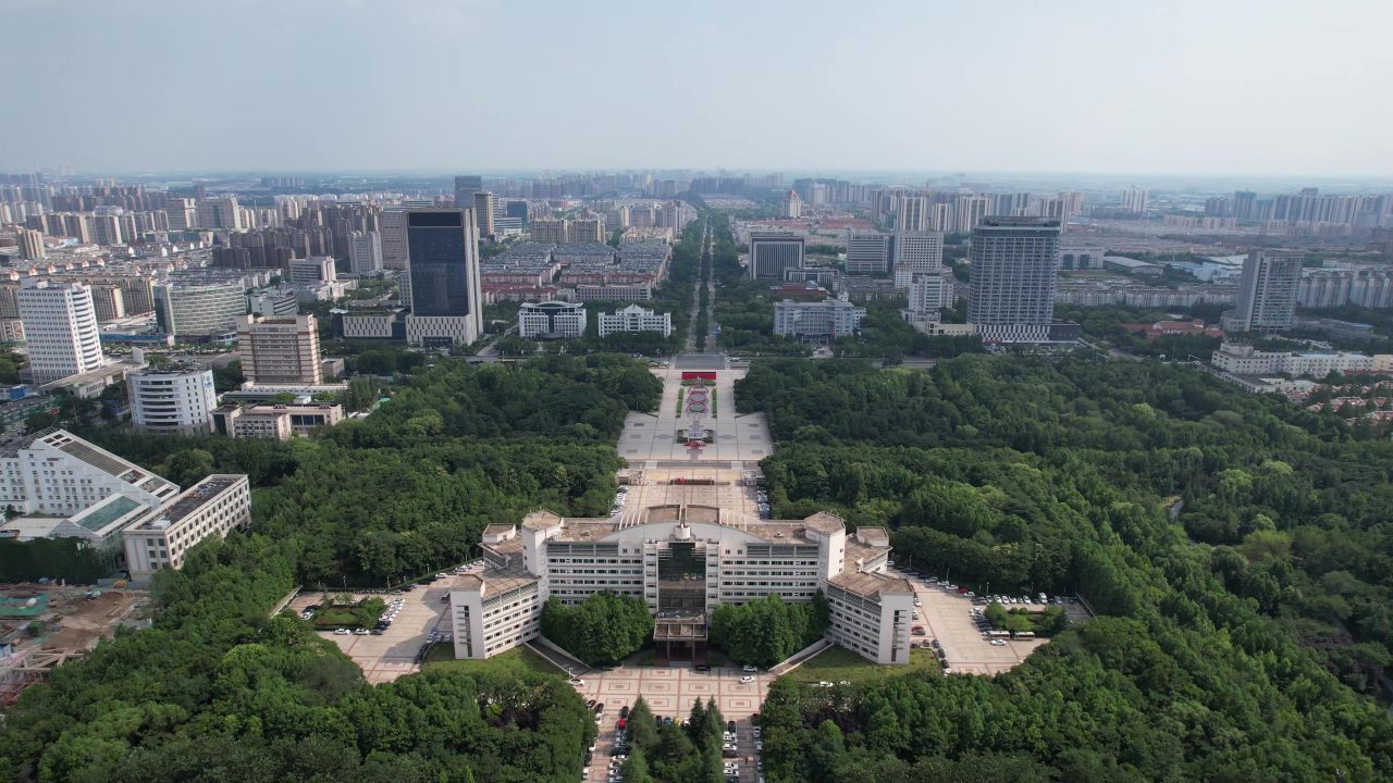 江苏宿迁城市风光旅游景区航拍