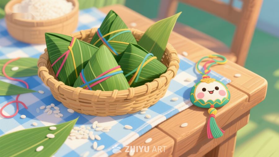 端午节粽子与香囊 133