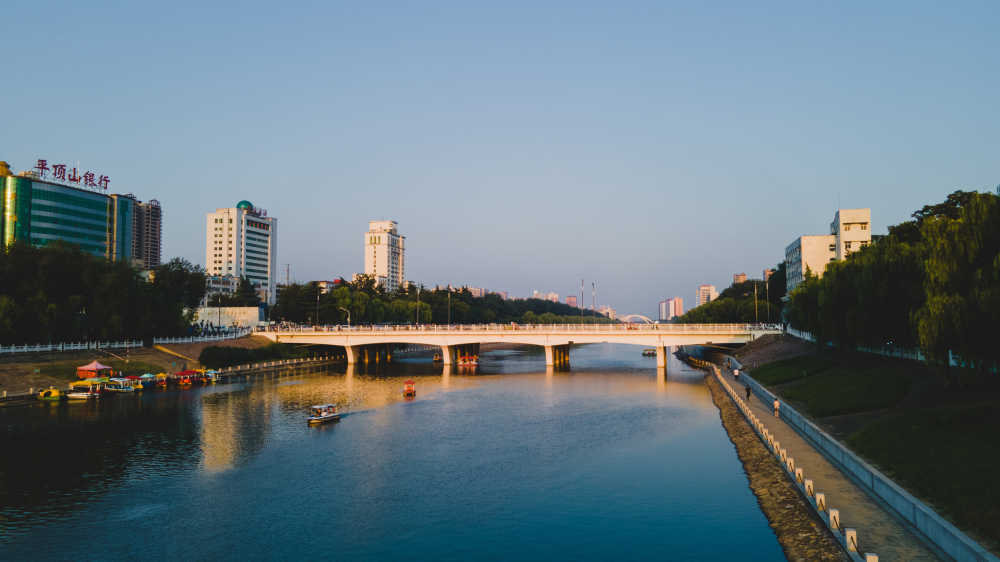 平顶山湛河美景