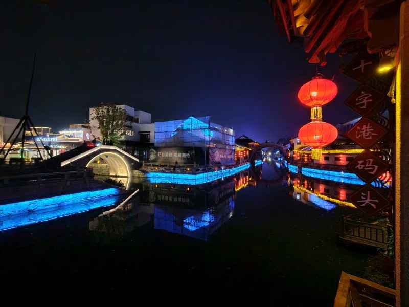 古镇夜色 水乡人家 2