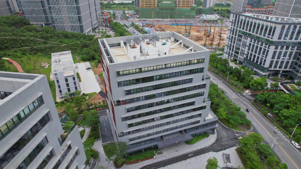 航拍厦门百通科技园