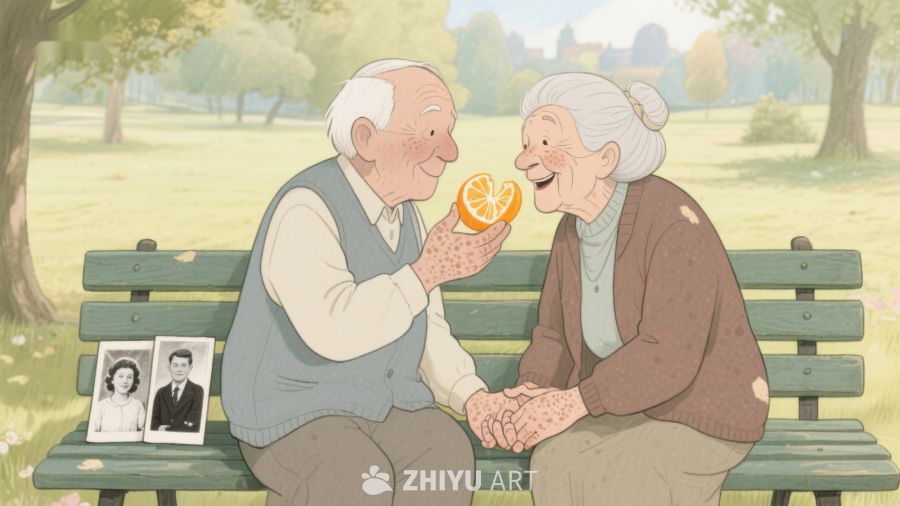 公园长椅上的温馨时光 192