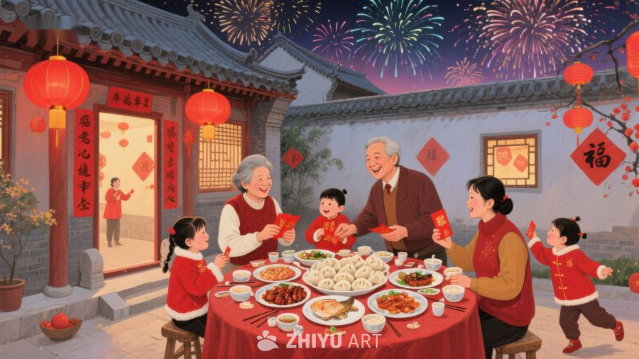 家庭团圆共庆新春佳节 61
