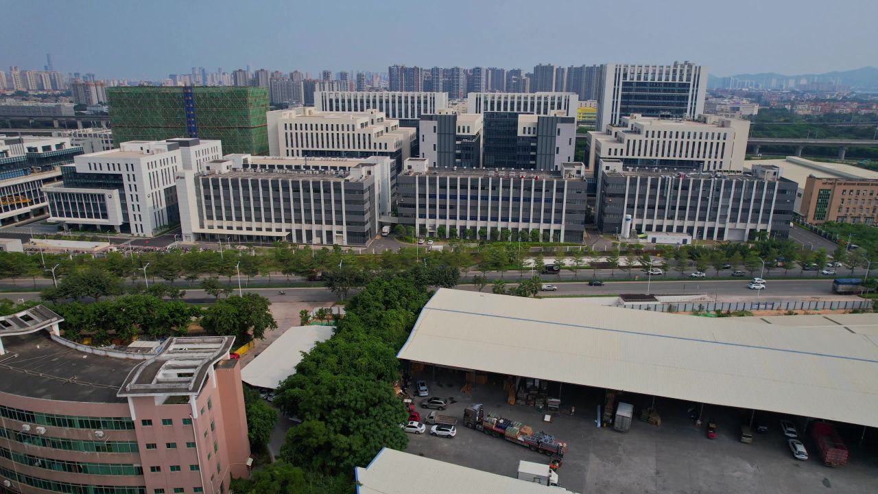 航拍厦门安仁产业园