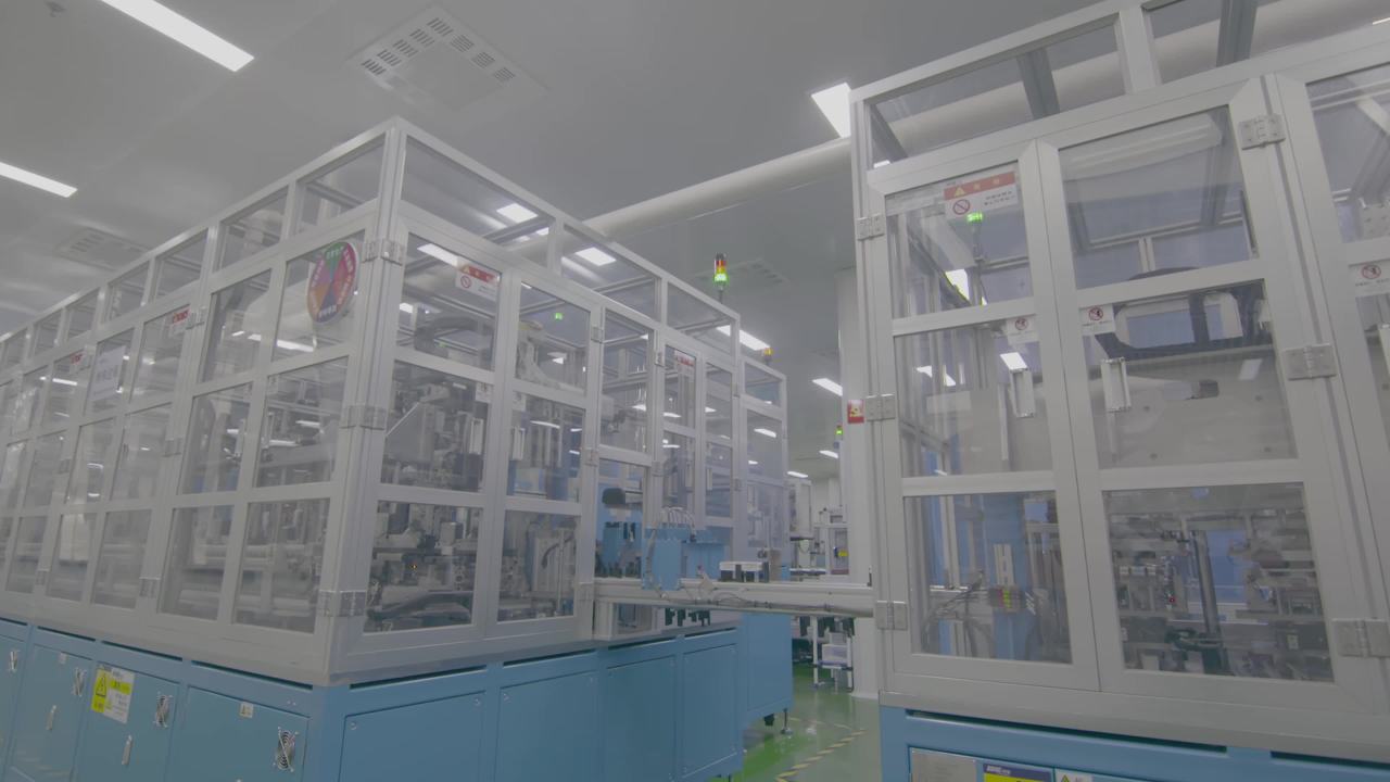 锂电池生产车间