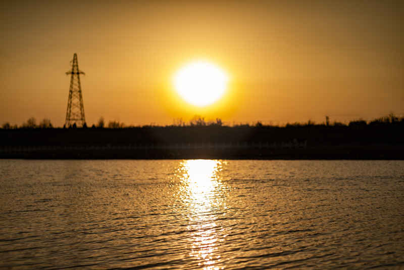 夕阳