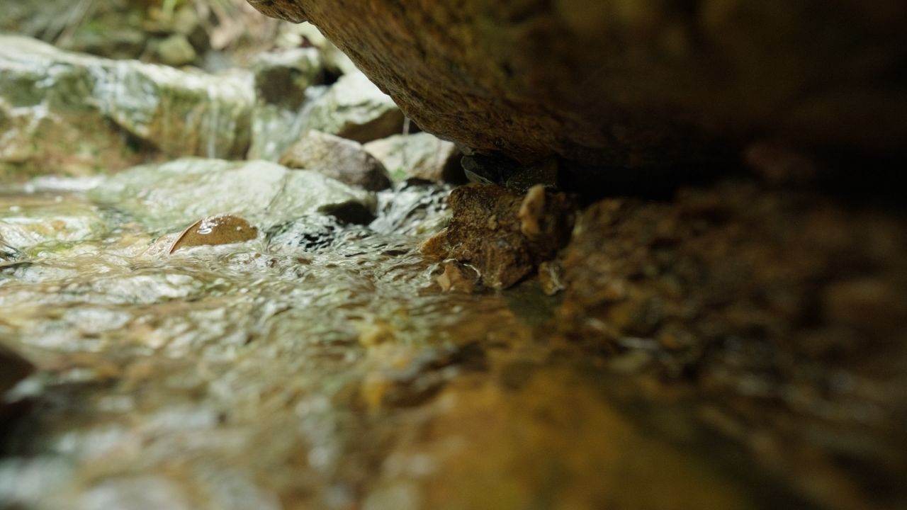 清澈山泉水温泉矿泉水小溪山涧 17