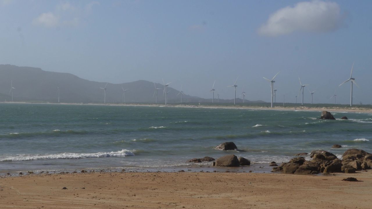 海边风车