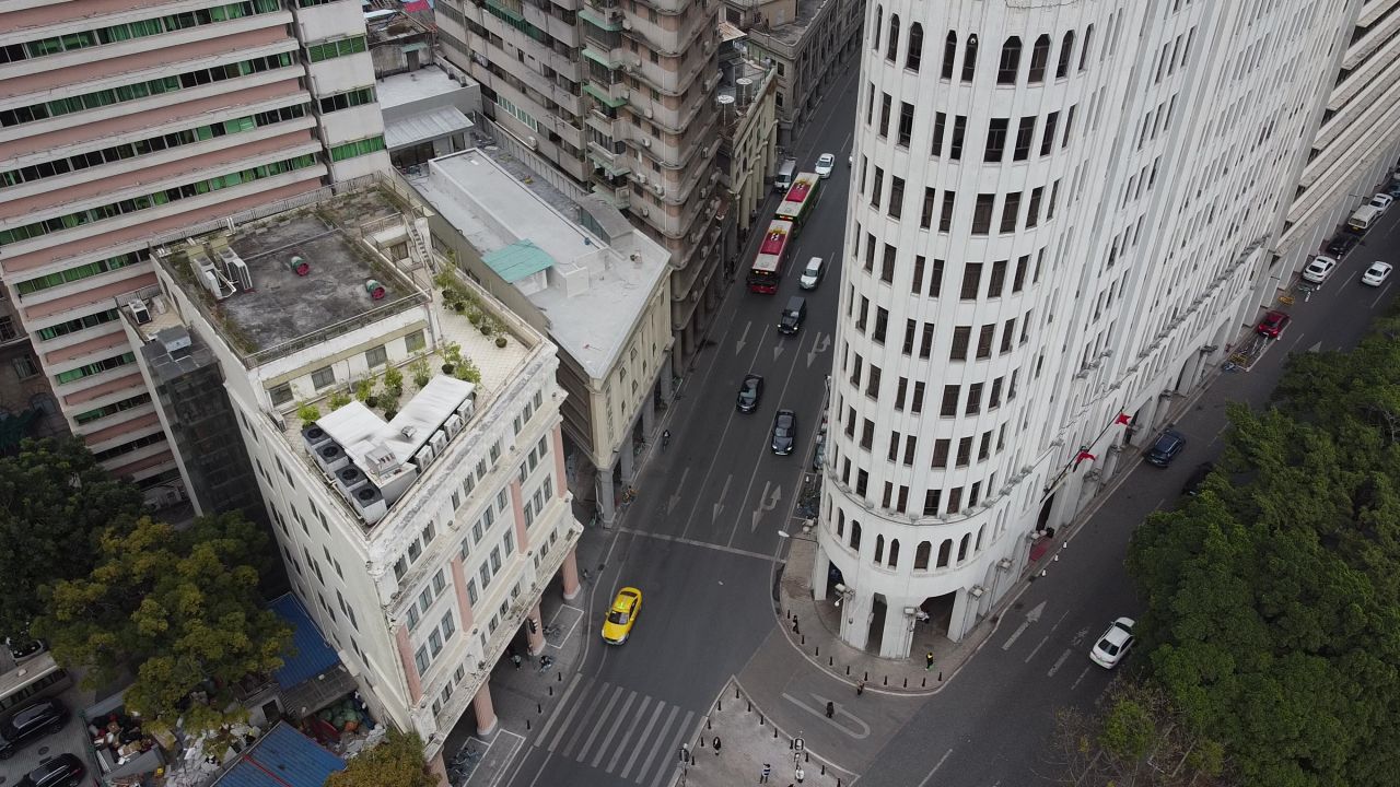 广州爱群大厦航拍
