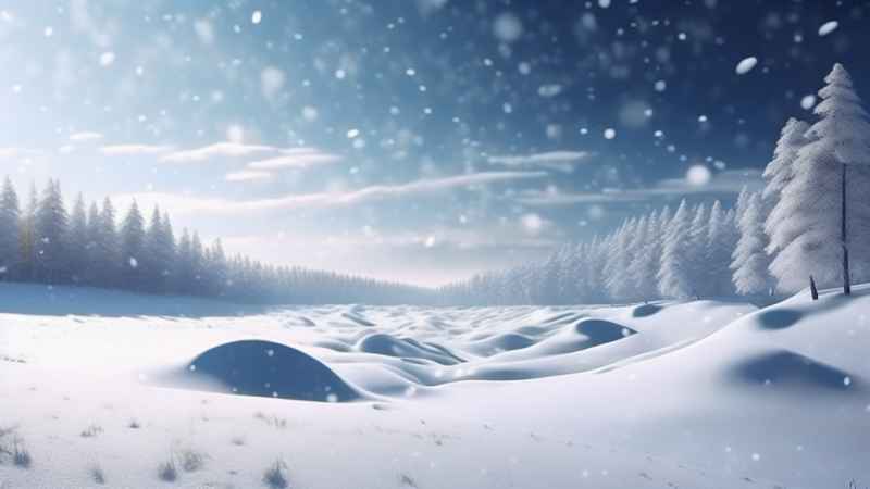 美丽冬季雪景 36