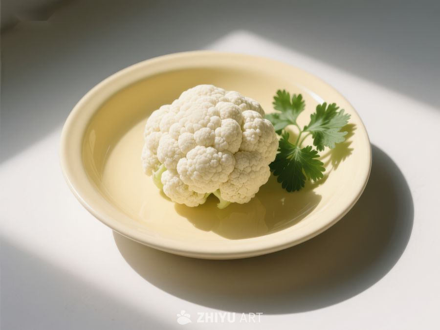 盘中花椰菜与香菜 276