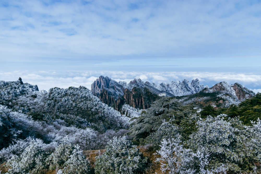 黄山雪景
