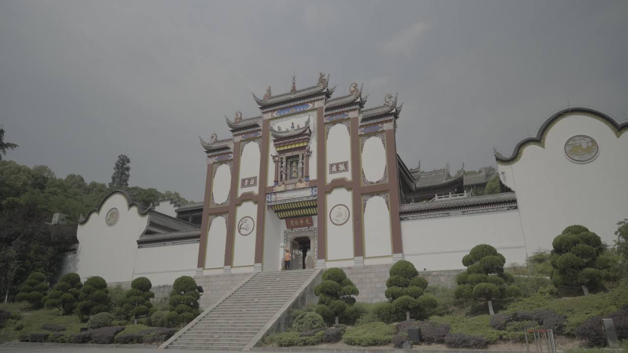 古韵建筑与自然和谐共处