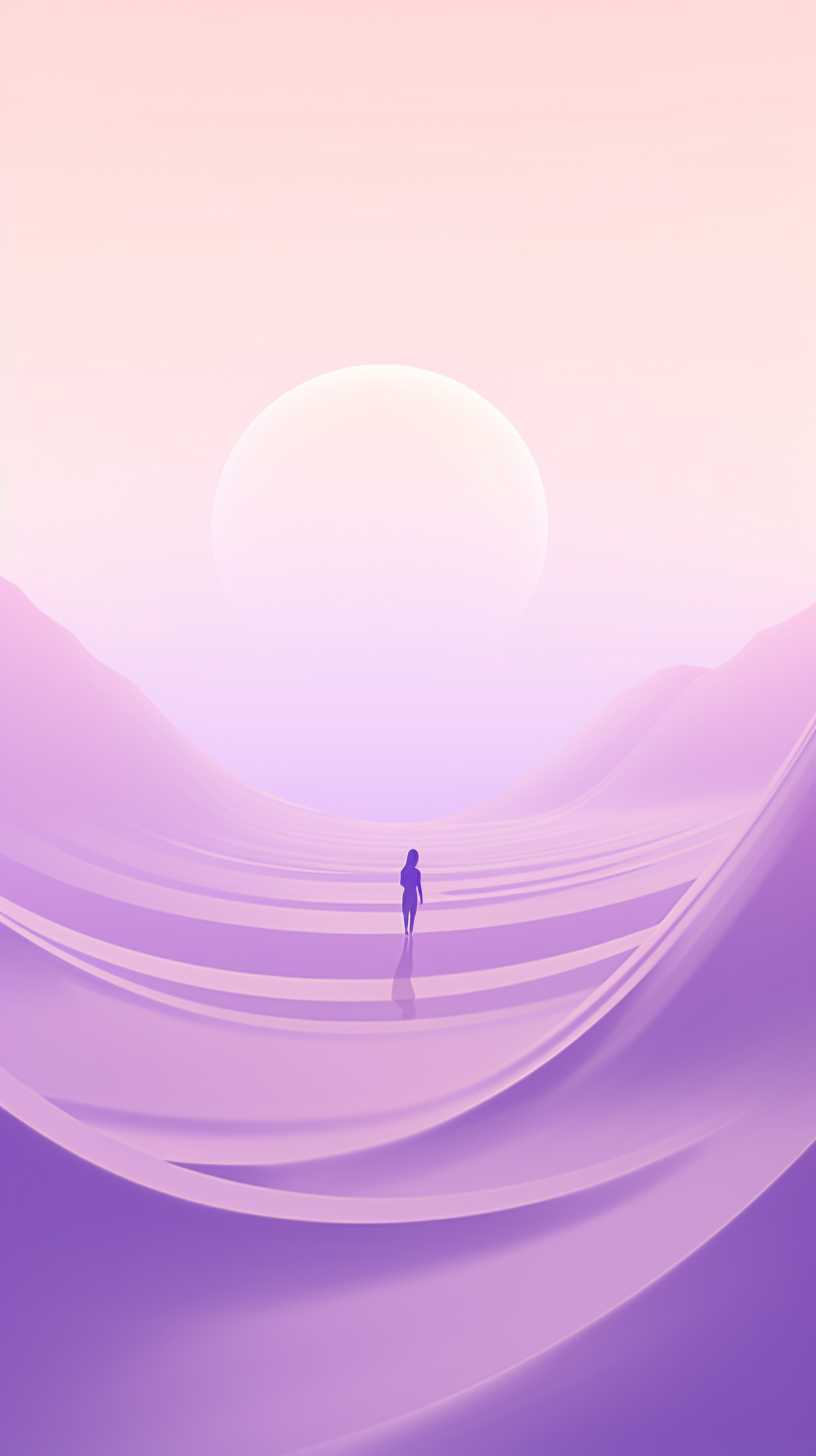 紫色艺术唯美背景