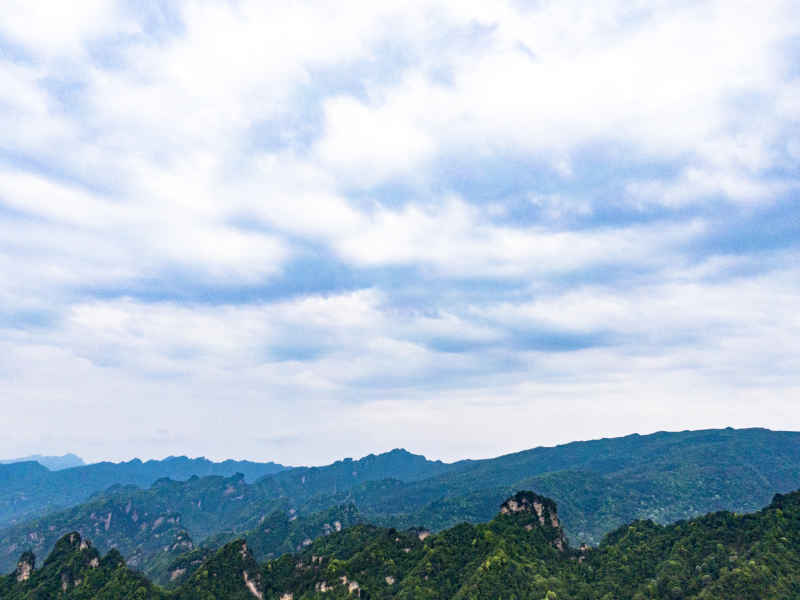 湖南张家界山川地貌