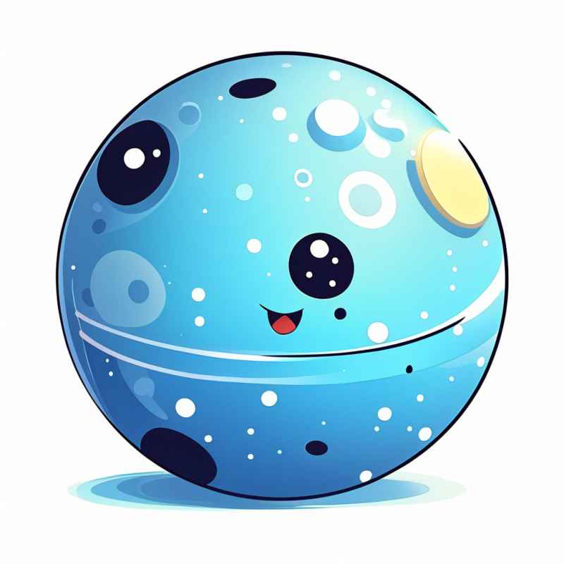 可爱动漫圆形星球 2