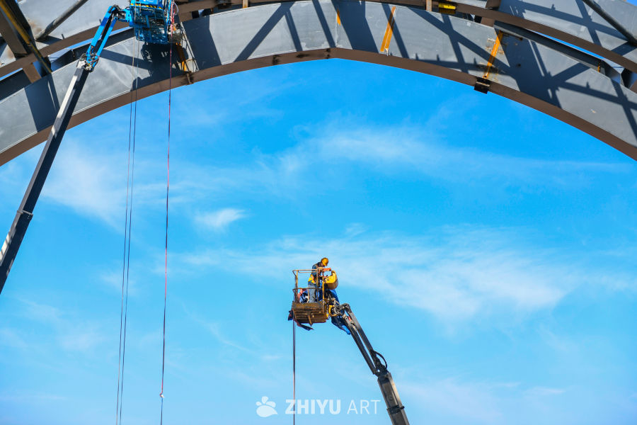 建筑工地建设  重大项目建设施工 7