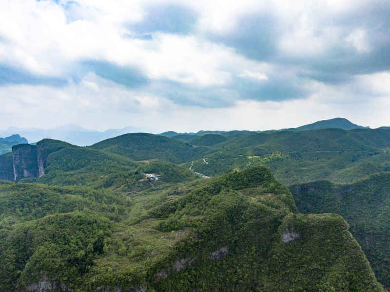 湖南张家界秀丽山川