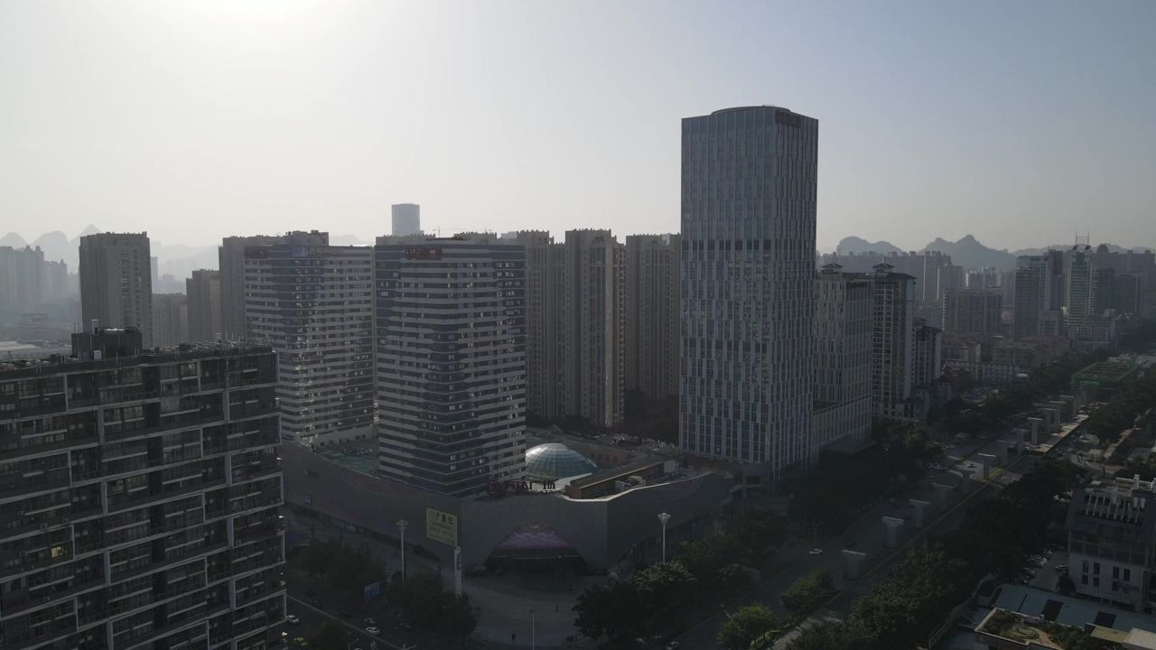 广西柳州万达航拍