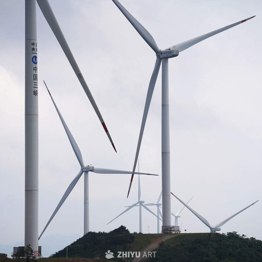 五福岭风车风力发电