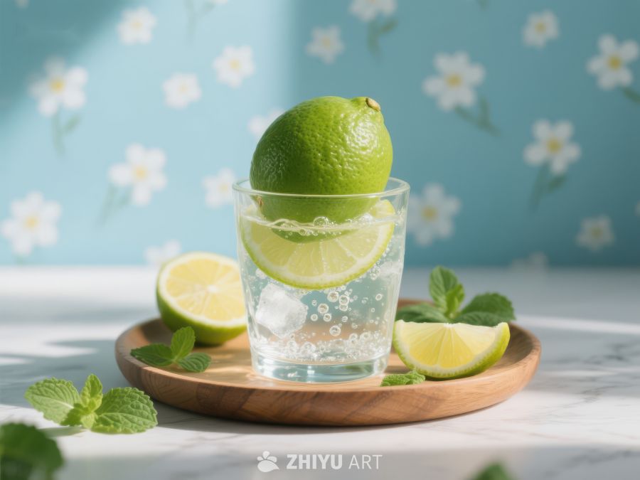 青柠薄荷气泡水 424