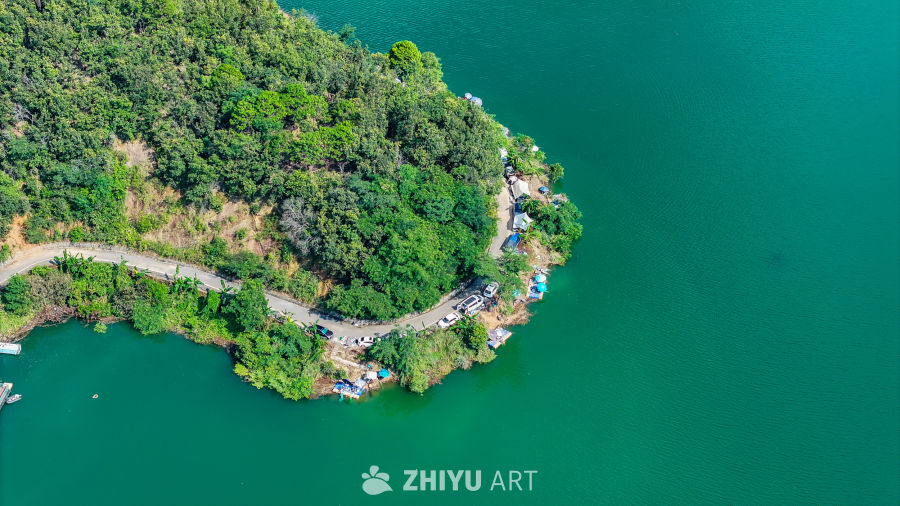 航拍贵州兴义万峰湖 南盘江畔山水 19