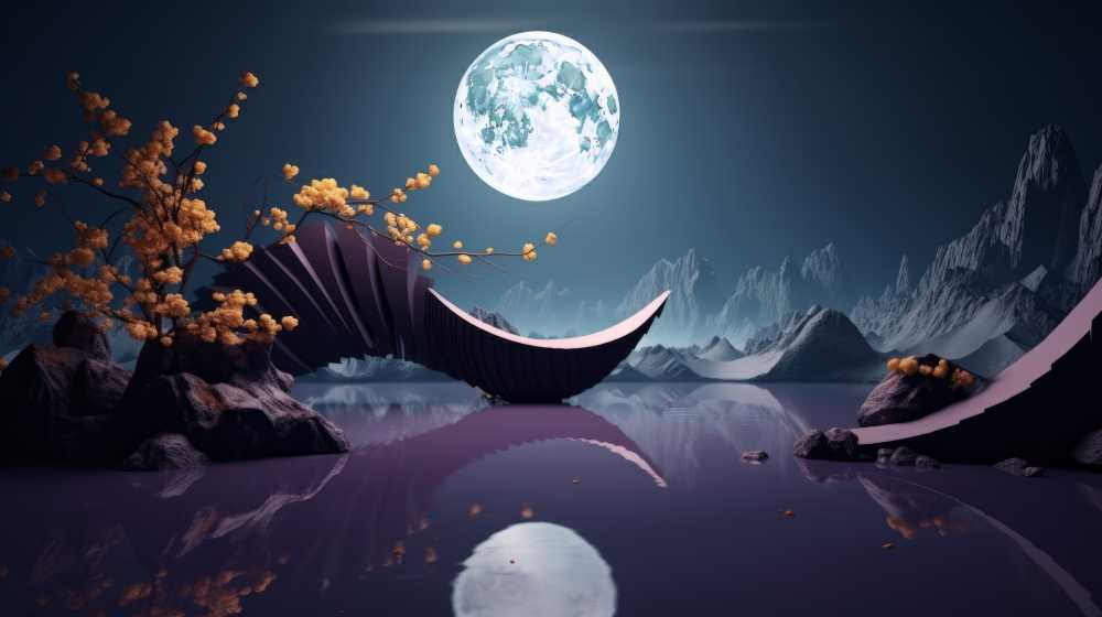 中秋佳节之花好月圆