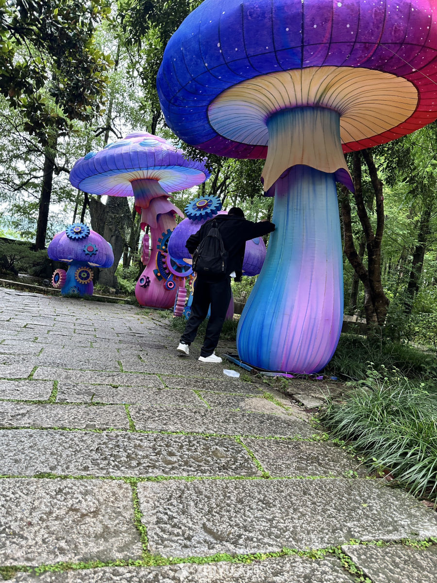 瑶琳仙境巨型蘑菇