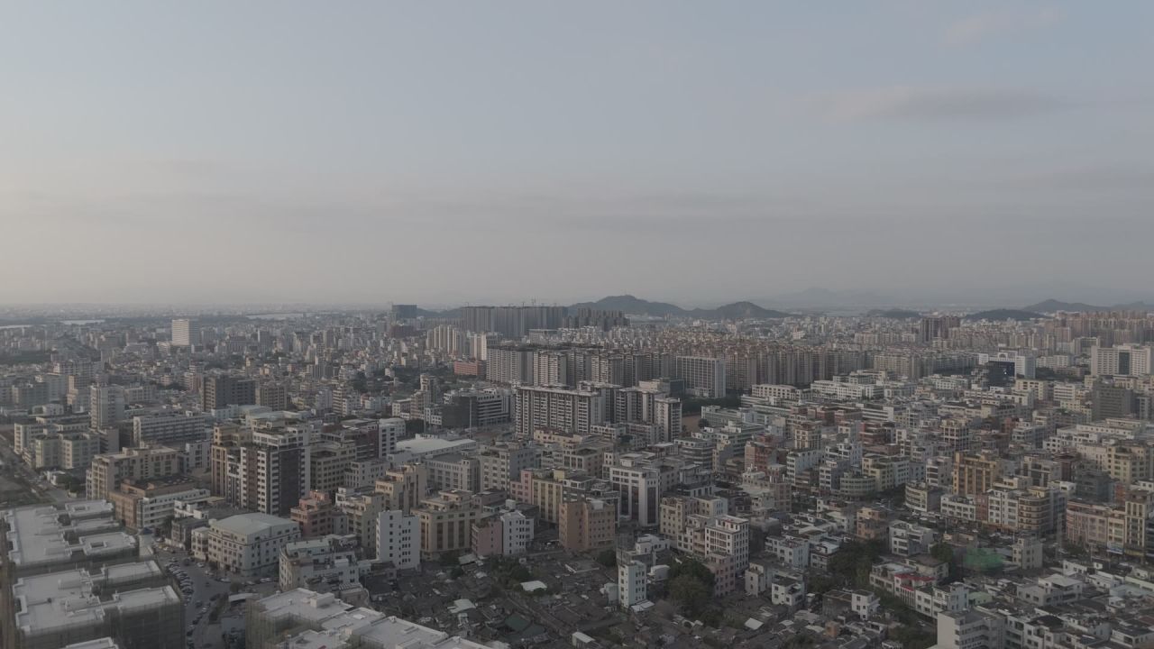 航拍澄海全景