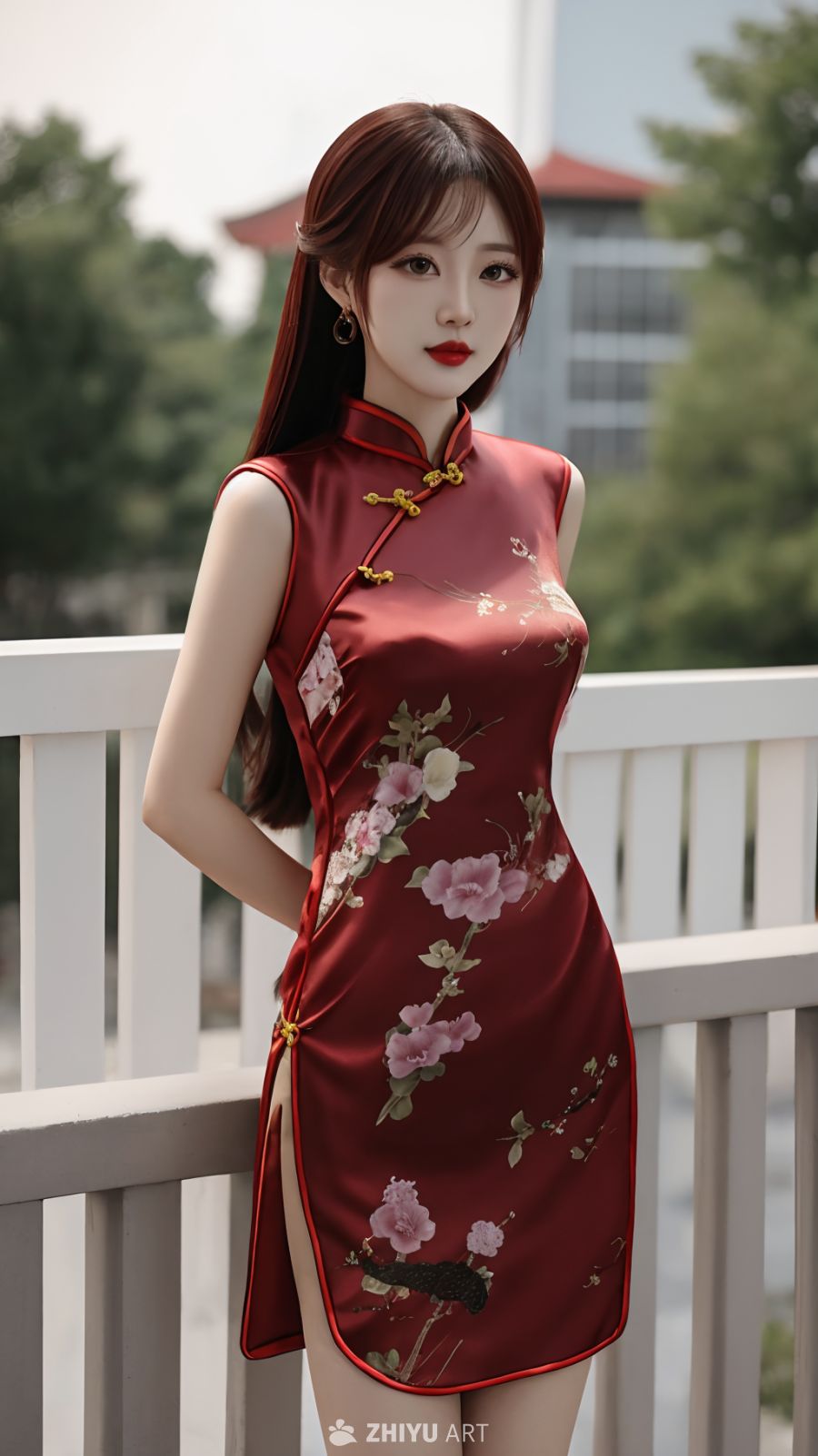旗袍美女 14
