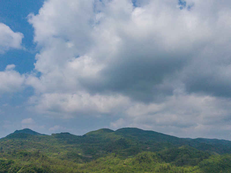 湖南张家界山川地貌航拍