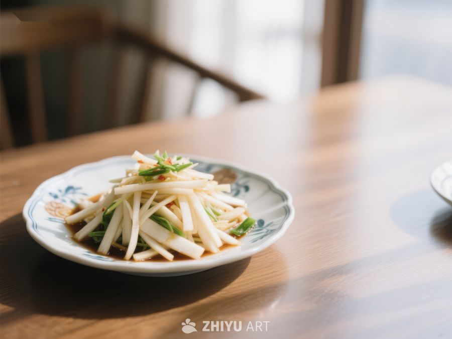 清新炒菜，摆盘精美 1235