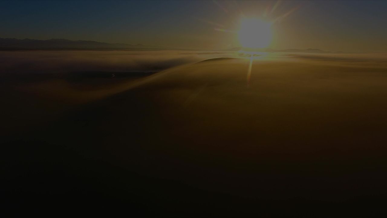 草原森林山脉自然风光