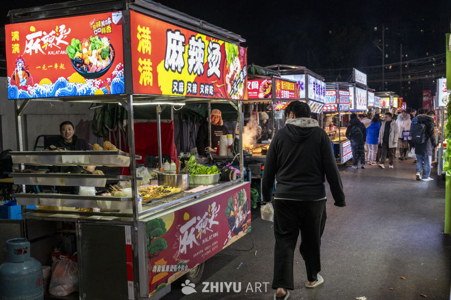 街头小吃人间烟火深夜食堂 22